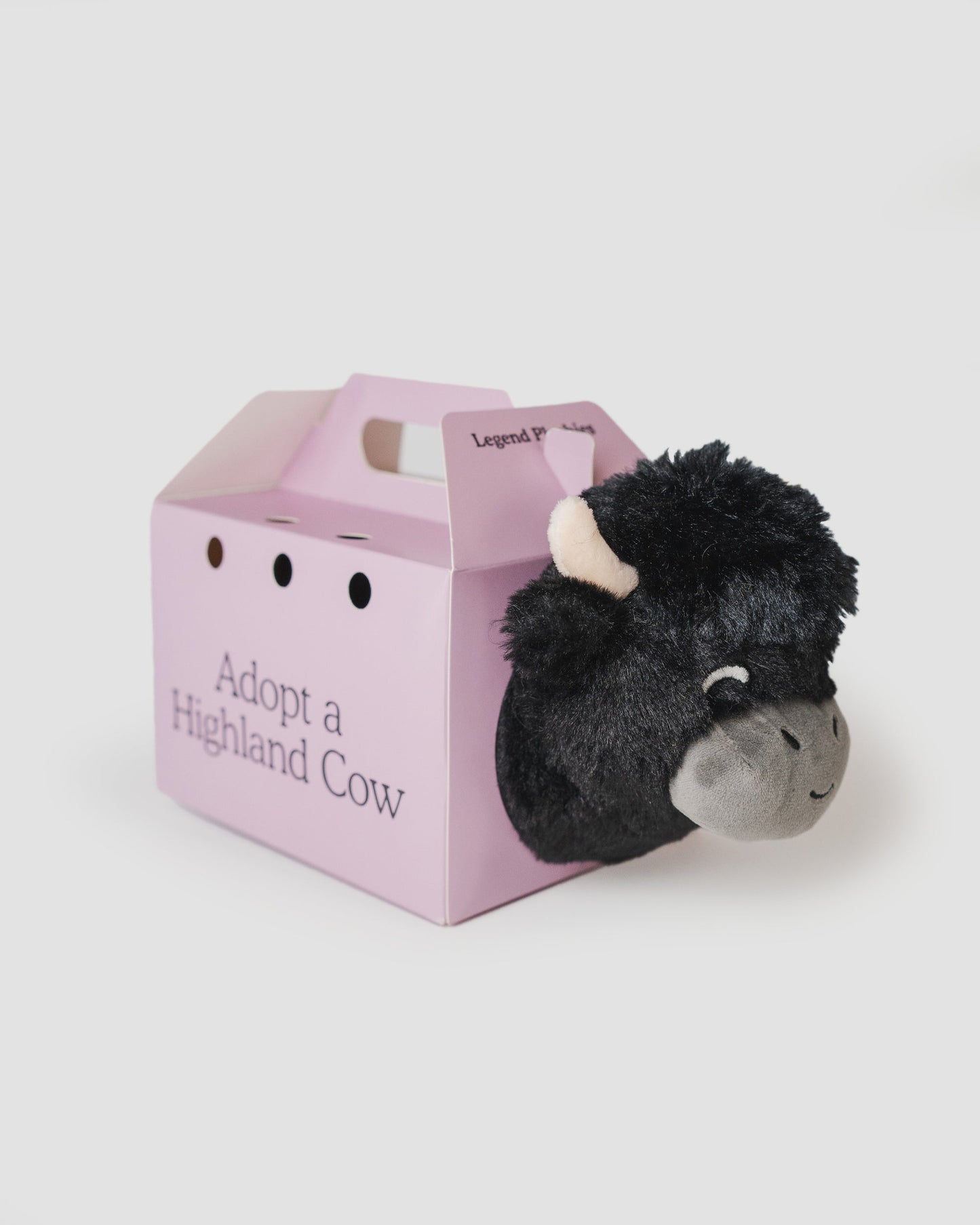 Peluche vache des Highlands