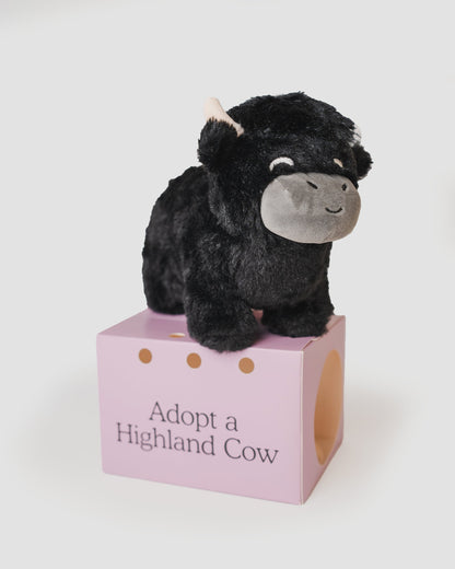 Peluche vache des Highlands