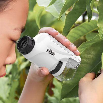 Microscope de Poche pour Enfants – Explorez la Nature de Près !