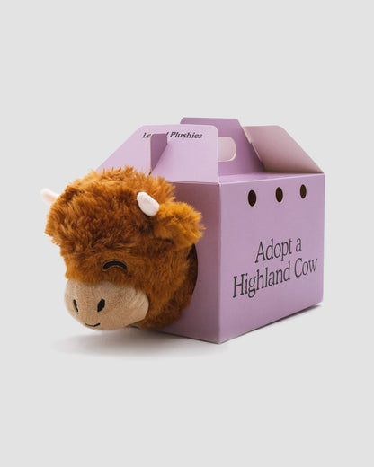 Peluche vache des Highlands