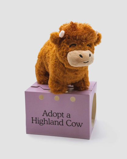 Peluche vache des Highlands