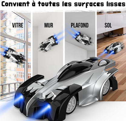 SkyRacer - Voiture Murale Télécommandée